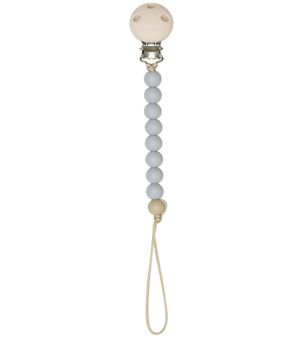 That's Mine Pacifier Clip - Abel - Light Blue