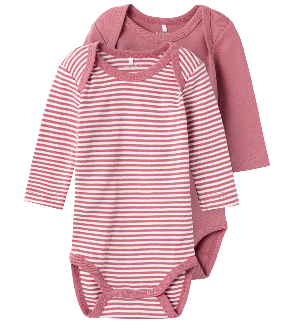 Name It Body l/ä - Noos - NbnBody - 2er-Pack - Mesa Rose