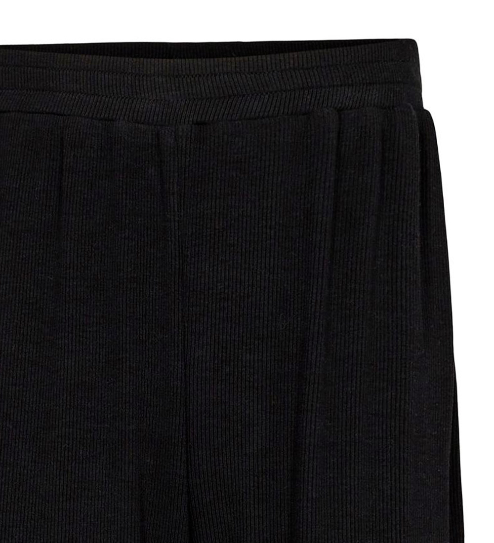 Sofie Schnoor Girls Trousers - Rib - Black
