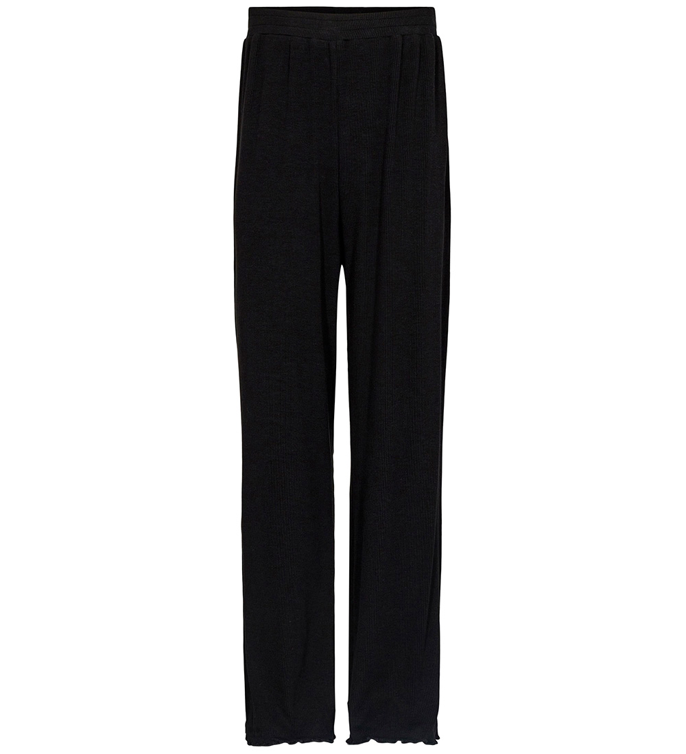 Sofie Schnoor Girls Trousers - Rib - Black