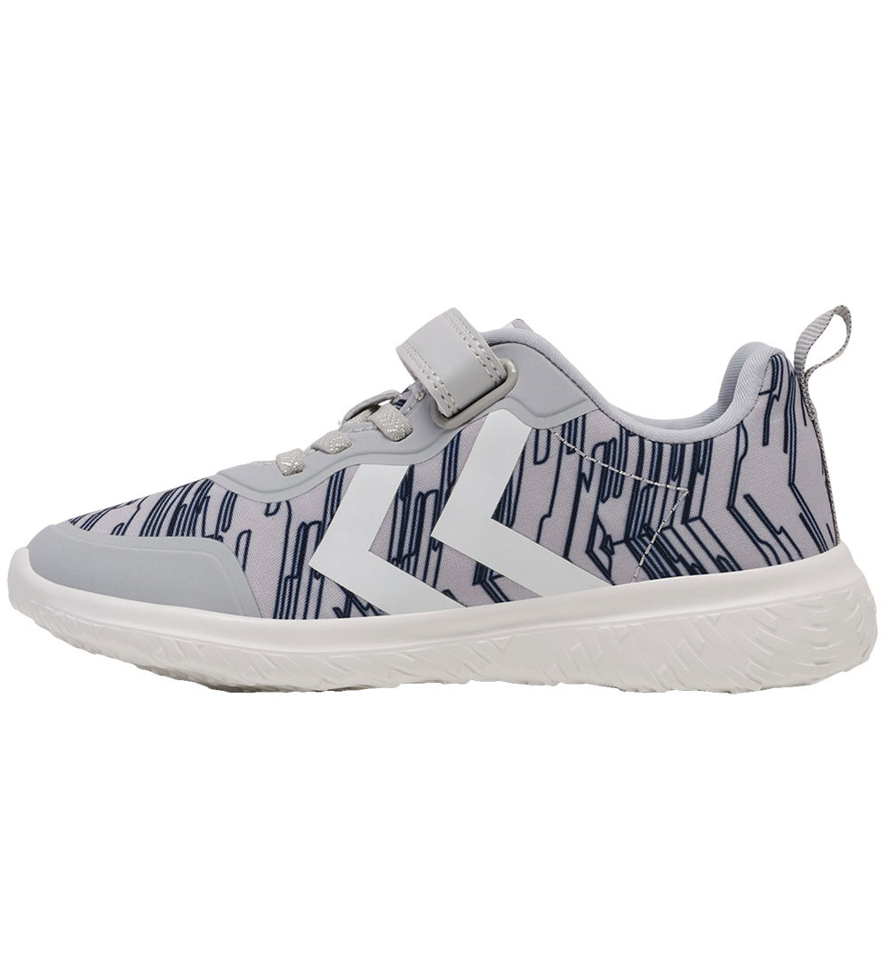 Hummel Shoe - Actus Print Recycled Jr - Lunar Rock