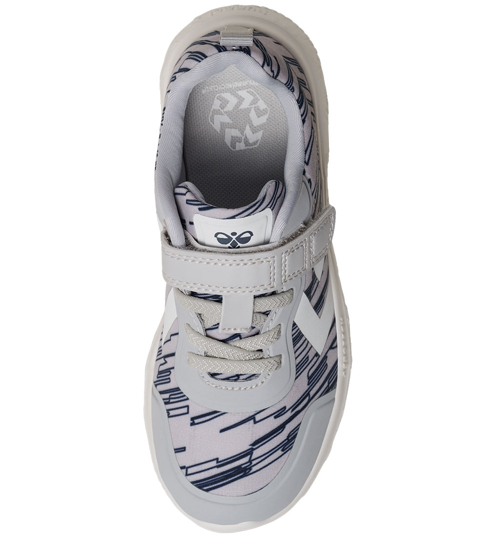 Hummel Shoe - Actus Print Recycled Jr - Lunar Rock