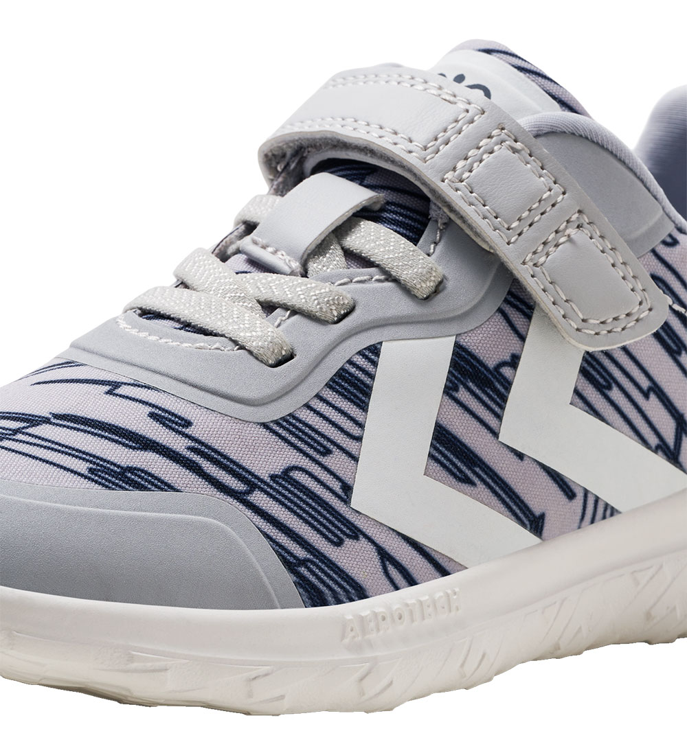 Hummel Shoe - Actus Print Recycled Jr - Lunar Rock