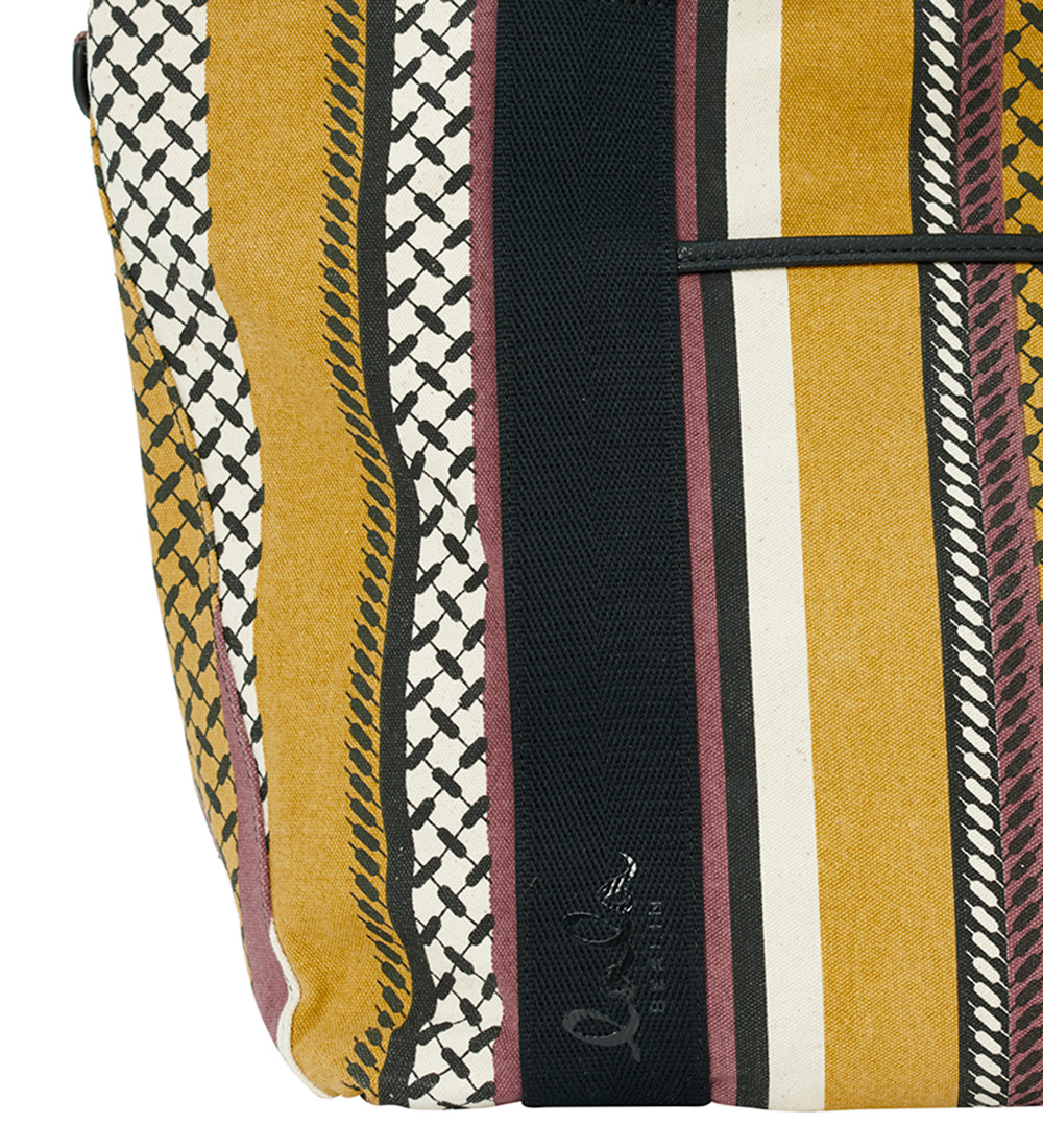 Lala Berlin Shopper - East West Tote Maggie - Multicolour Toffee