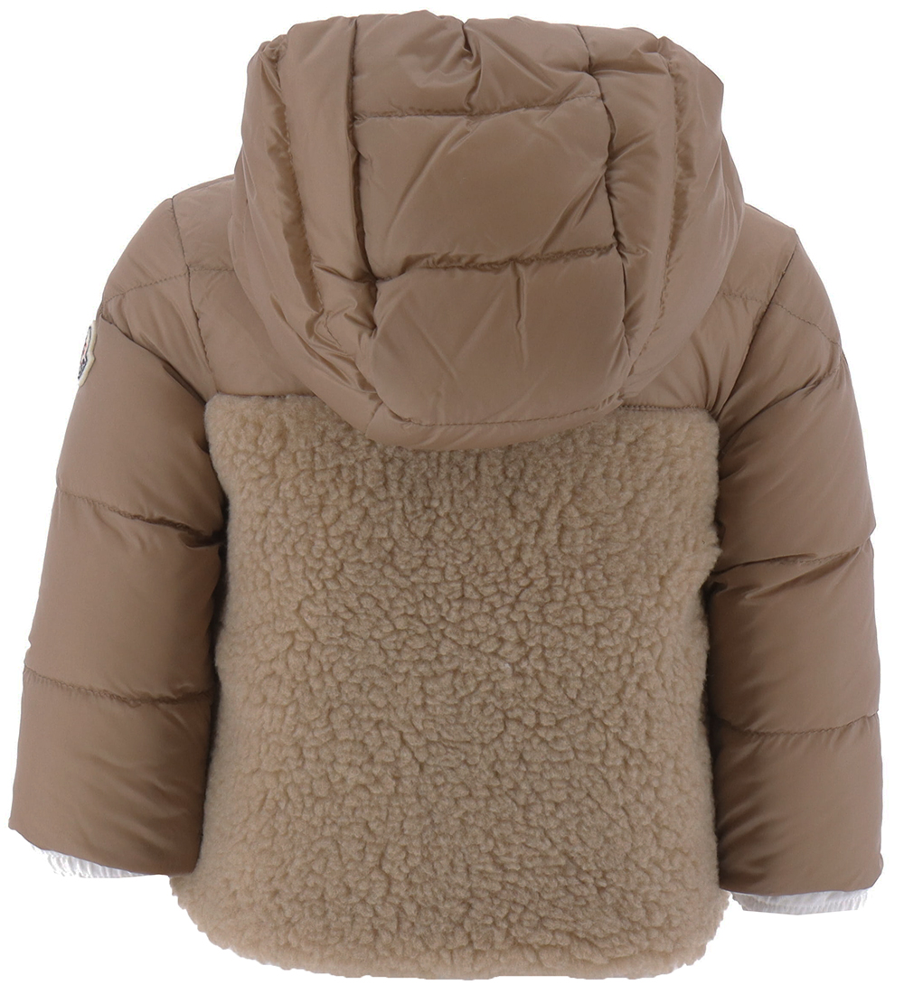 Moncler Down Jacket w. Teddy Fleece - Amin - Sand