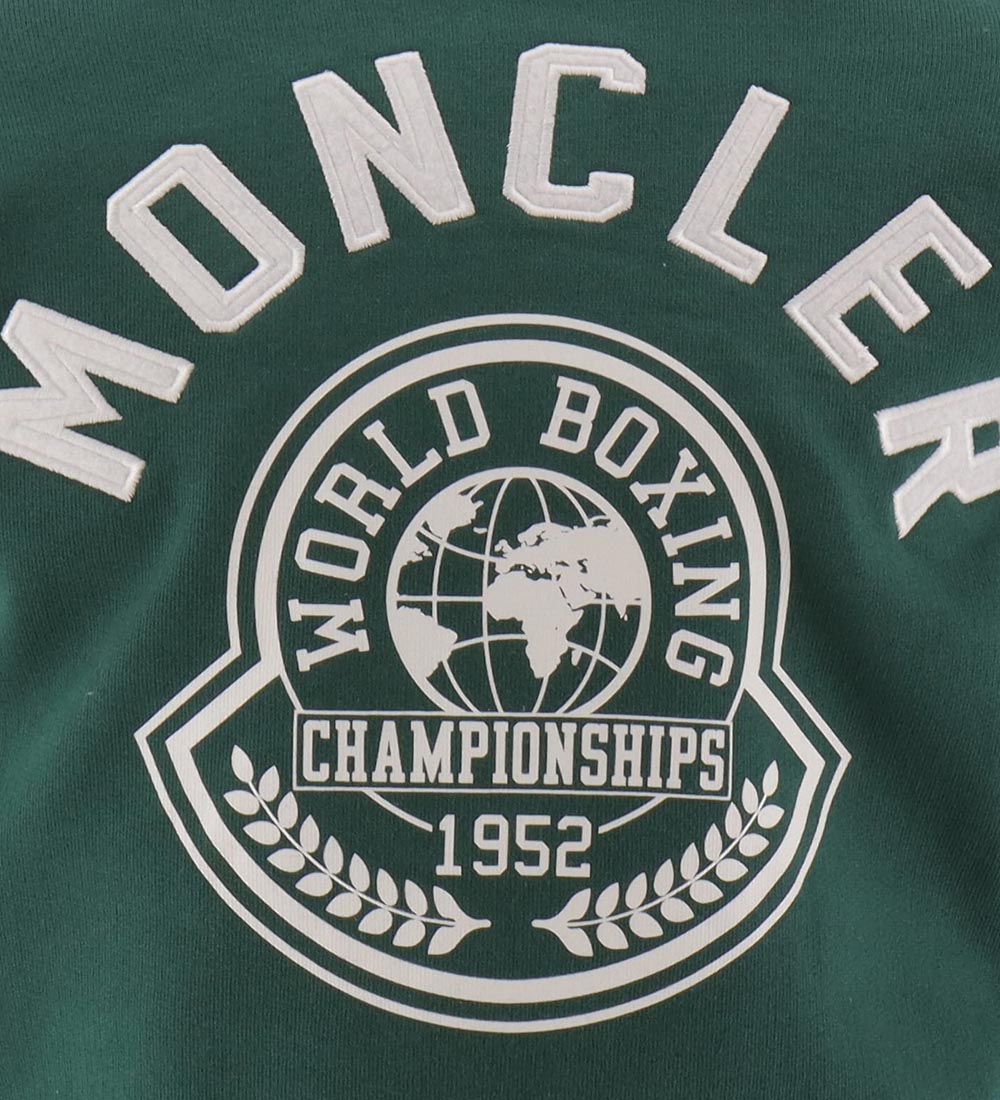 Moncler Sweatshirt - Green/White