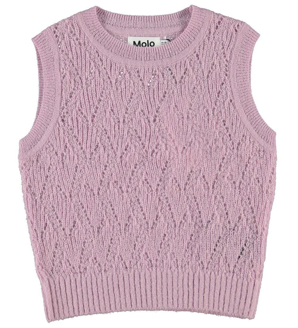 Molo Waistcoat - Wool/Polyester - Greta - Alpine Glow