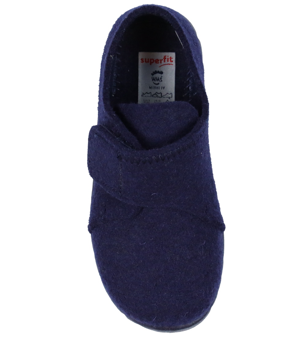 Superfit Slippers - Wool - Navy