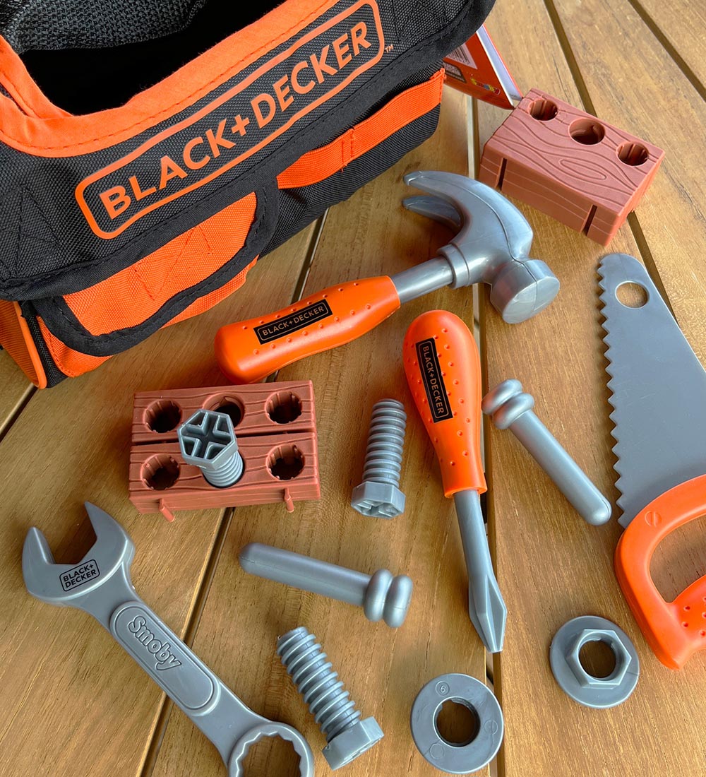 Black & Decker Toys - 21 Parts - Toolbox