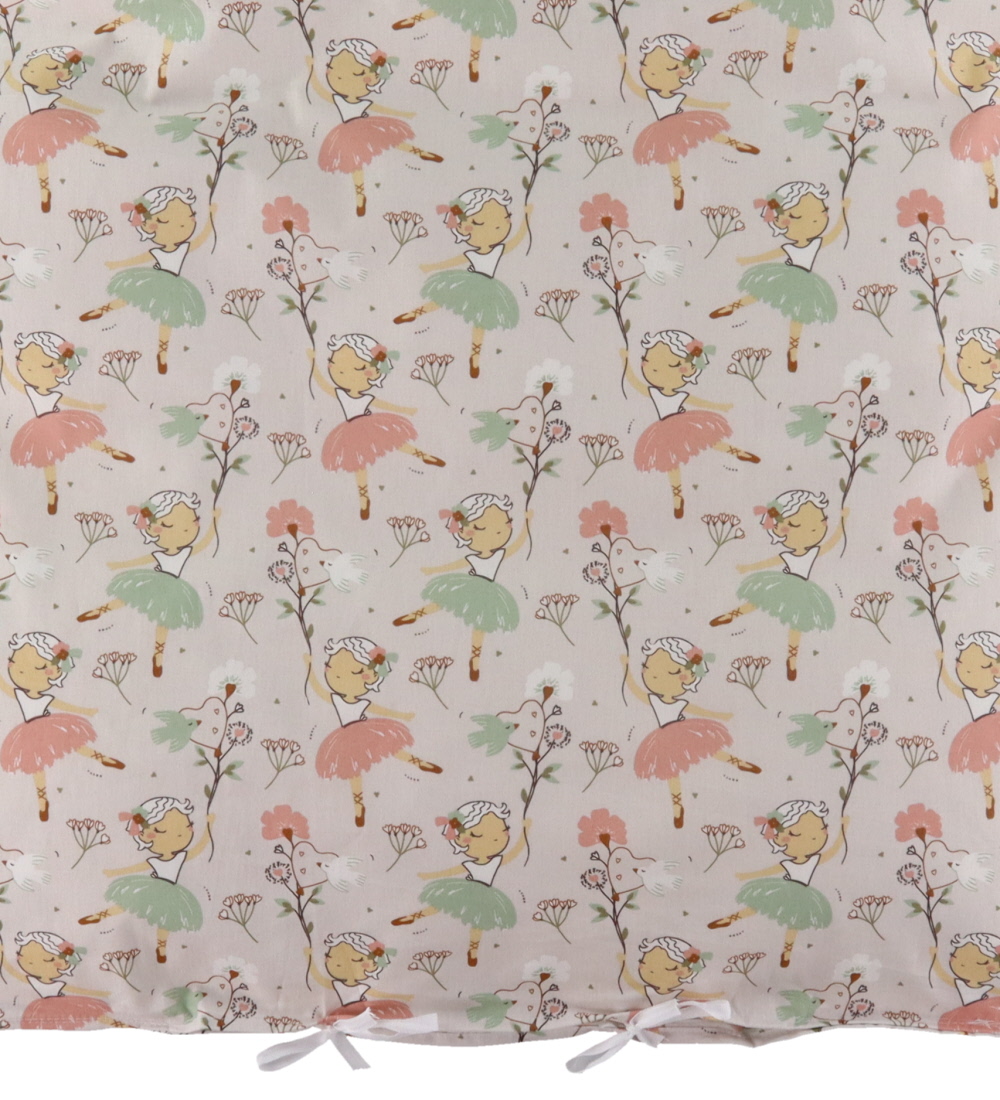 Nørgaard Madsens Bedding - Junior - Beige w. Pink Ballerina