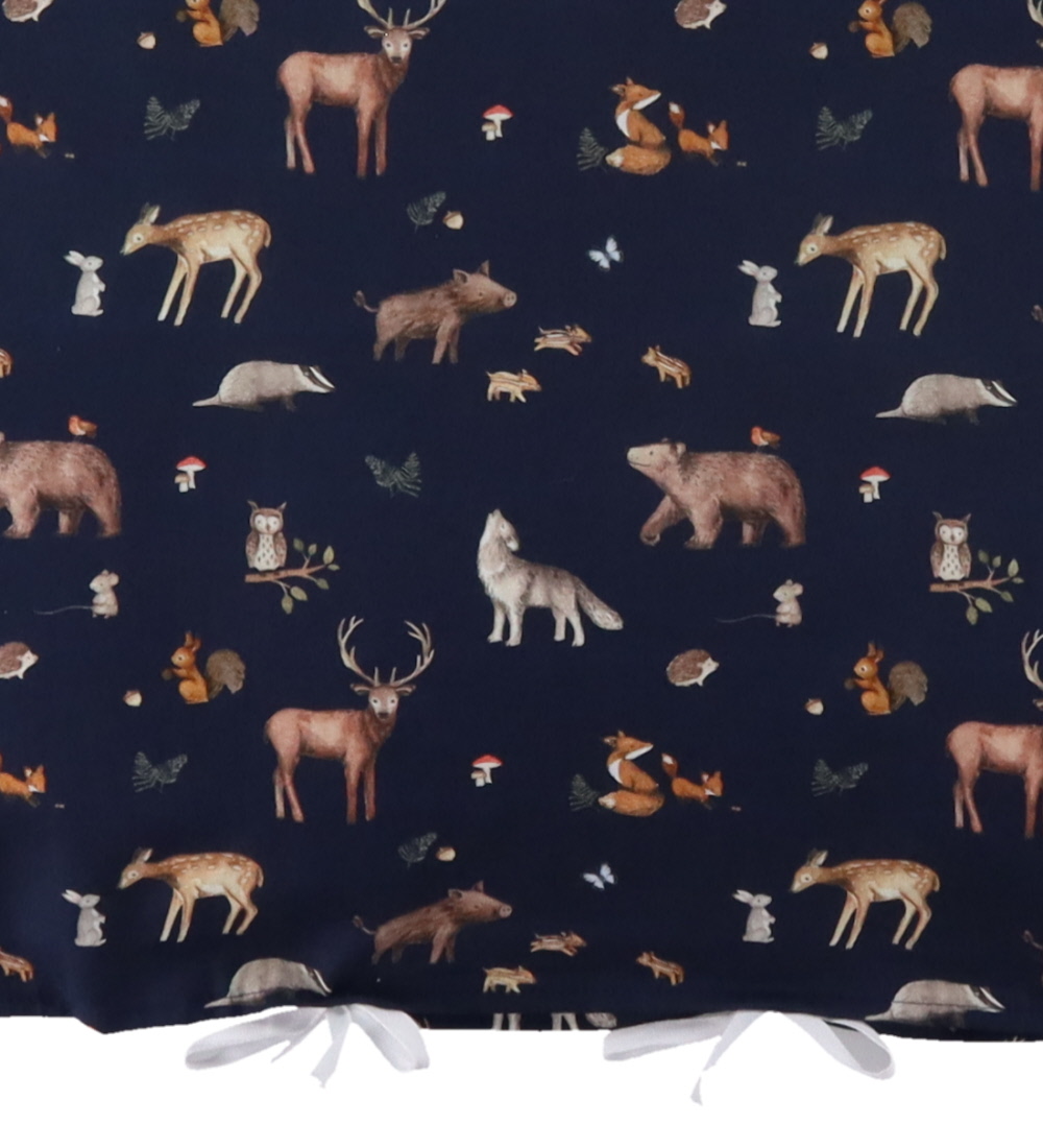 Nørgaard Madsens Bedding - Junior - Navy Animals I The forest