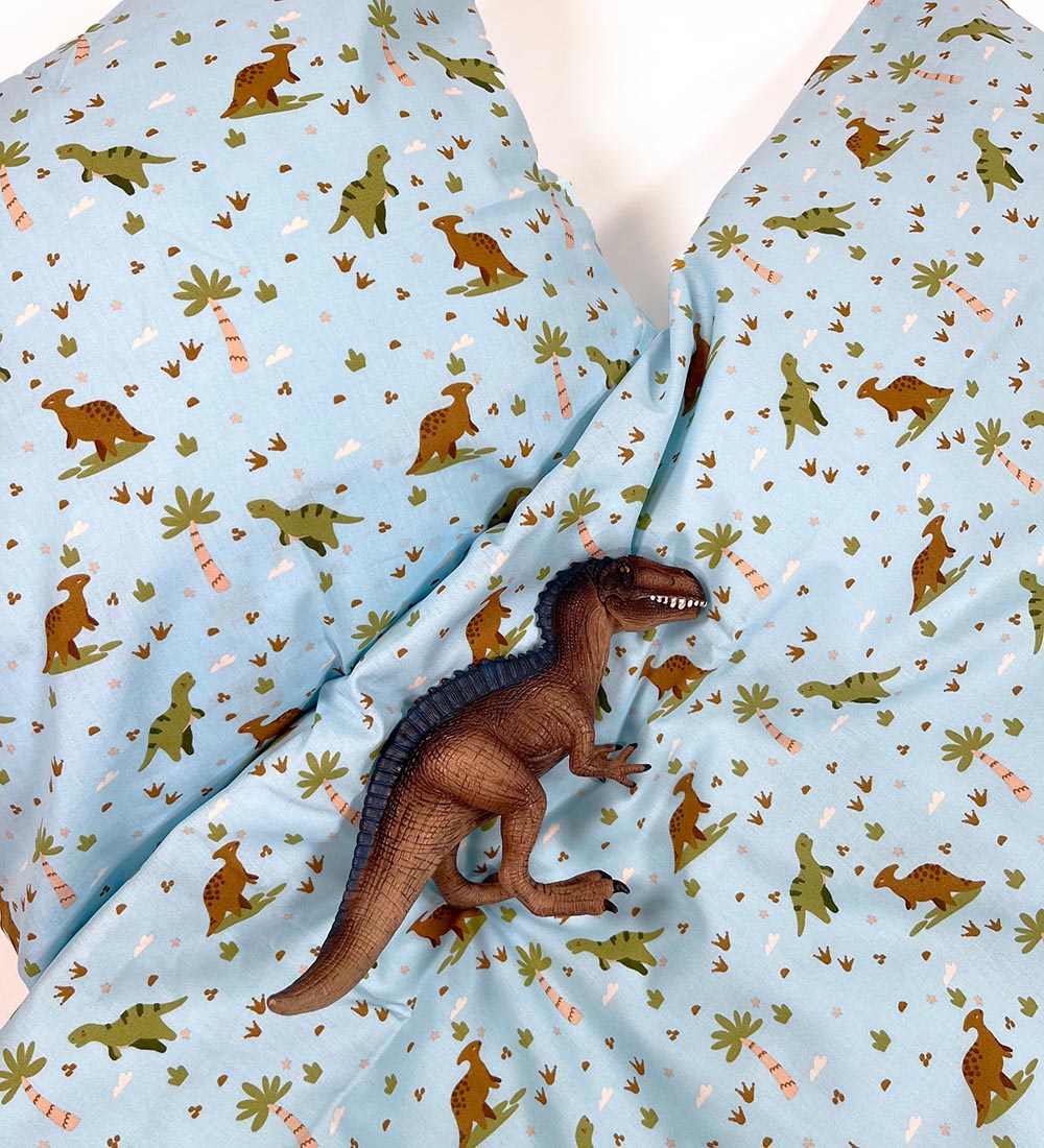 Nørgaard Madsens Vuodevaatteet - Aikuinen - Turkoosi, Dino
