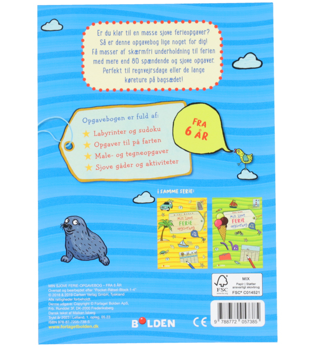 Forlaget Bolden Activity Book - My Fun Holiday Workbook