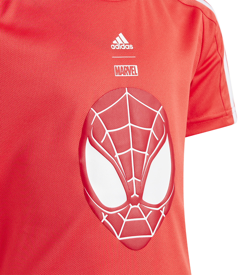 adidas Performance T-shirt - LB DY SM T - Red/White