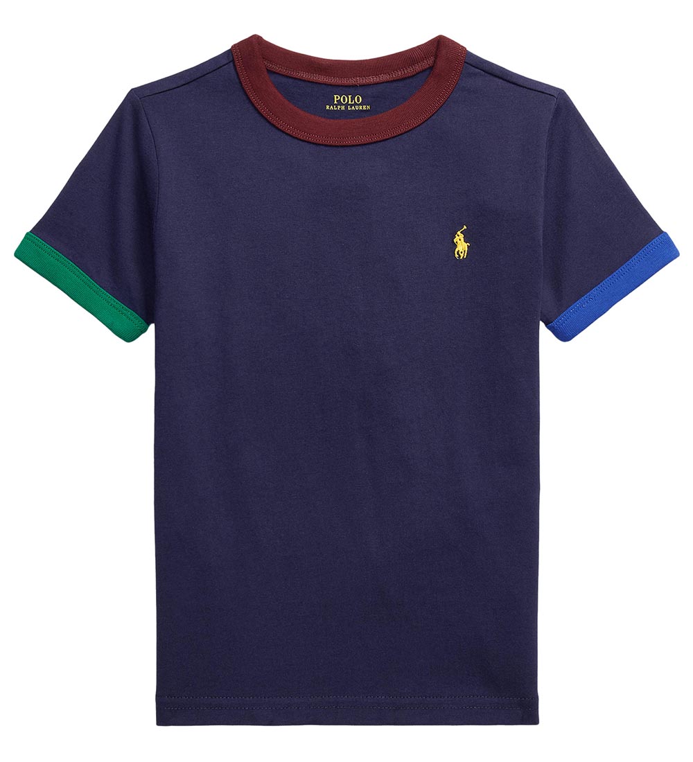 Polo Ralph Lauren T-Shirt - Classiques - Marine/Multicolore
