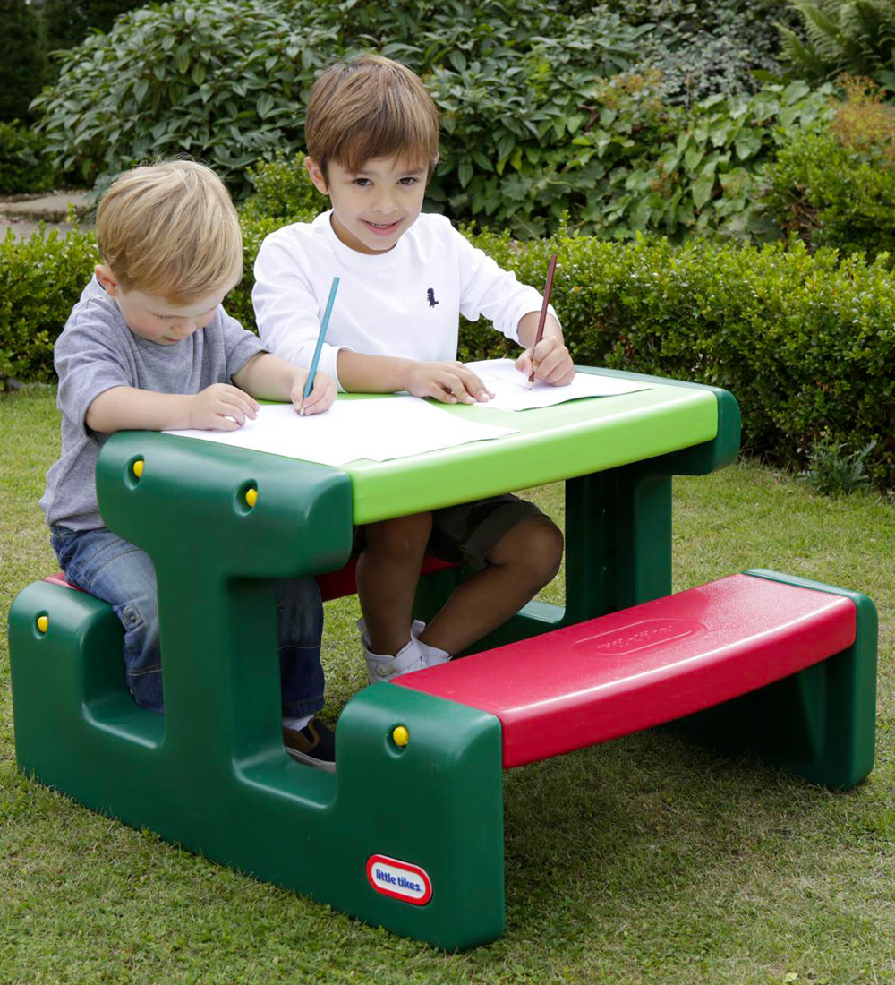 Little Tikes Table/Bench set - Evergreen