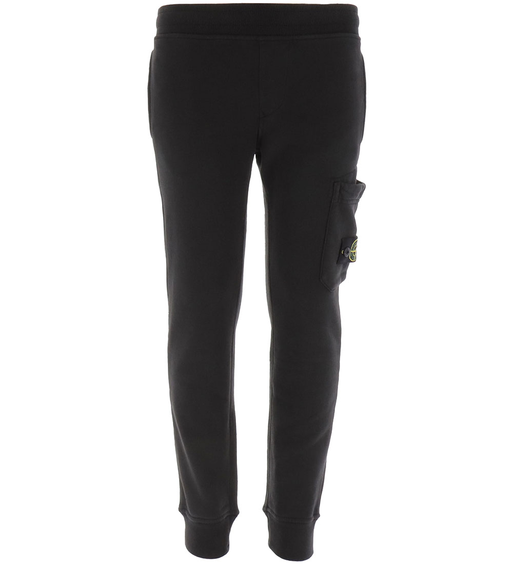 Stone Island Joggingbuxur - Svart