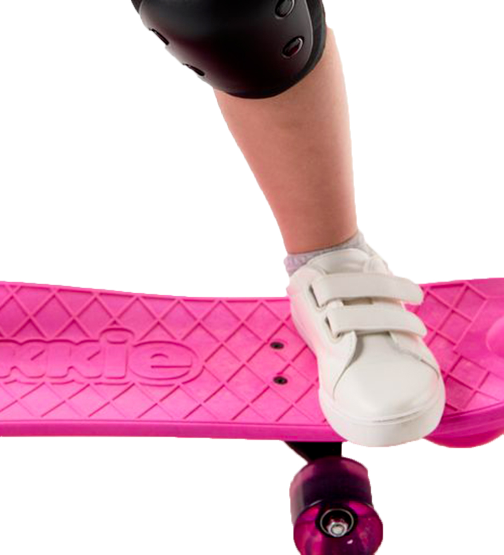 Ookkie Skateboard - Kids Lernender Skateboard - Pink