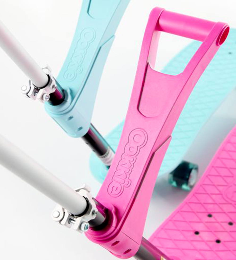 Ookkie Skateboard - Kids Lernender Skateboard - Pink