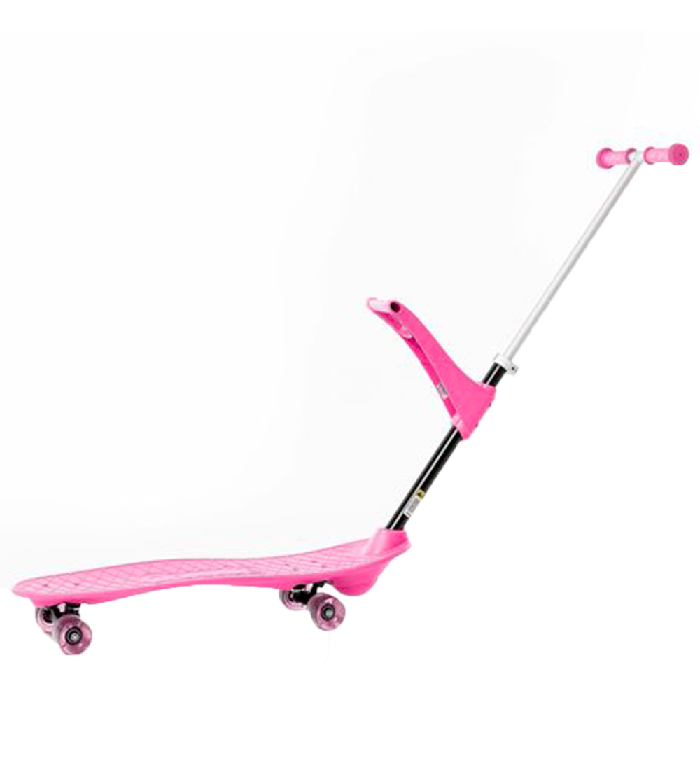 Ookkie Skateboard - Kids Lernender Skateboard - Pink