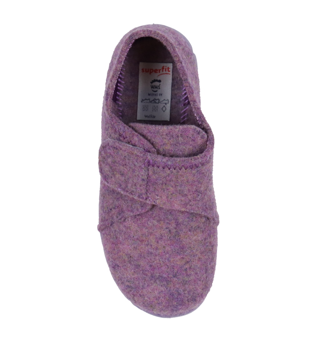 Superfit Slippers - Wool - Purple