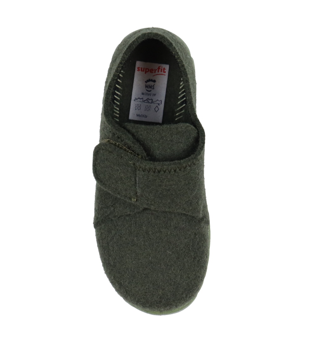 Superfit Slippers - Wool - Green