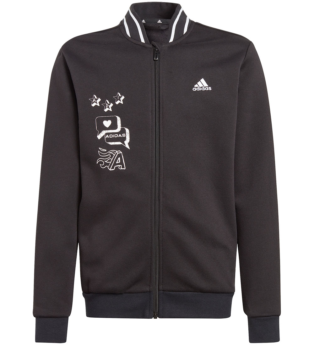 adidas Performance Sweat Set - J BLUV Q3 TS - Black/White
