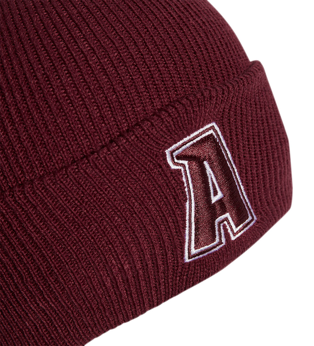 adidas Performance Beanie - Knitted - Beanie Cuff Var - Bordeaux