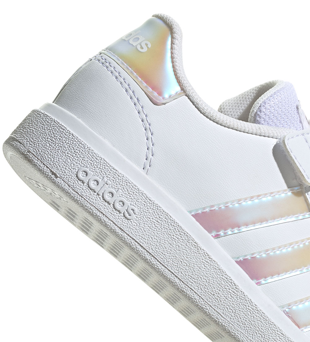 adidas Performance Skór - Grand Court 2.0 EL K - Hvítt/Bleikt