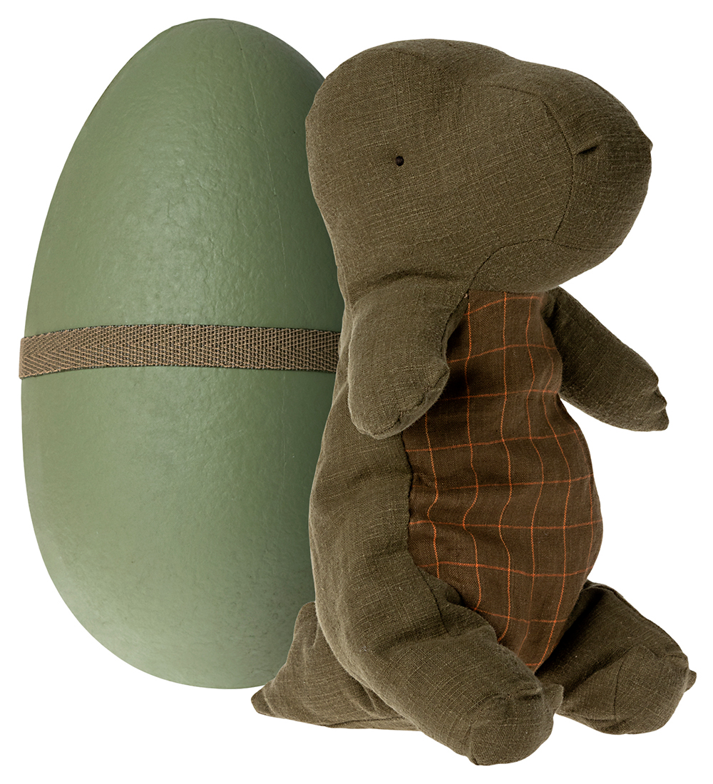 Maileg Soft Toy - Gantosaurus I Egg - Medium+ - 37 cm - Front Gr