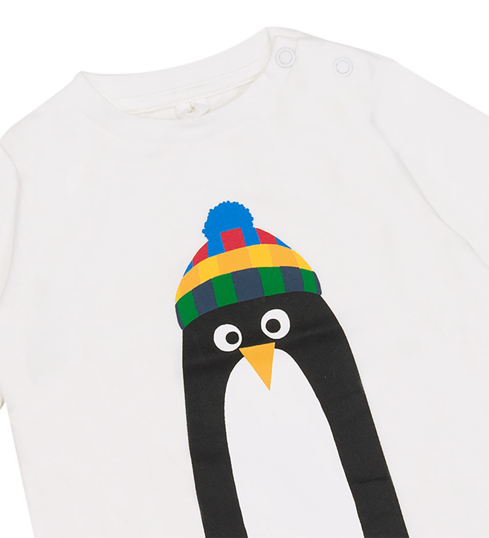 Stella McCartney Kids Blússa - Off White M. Mörgæs