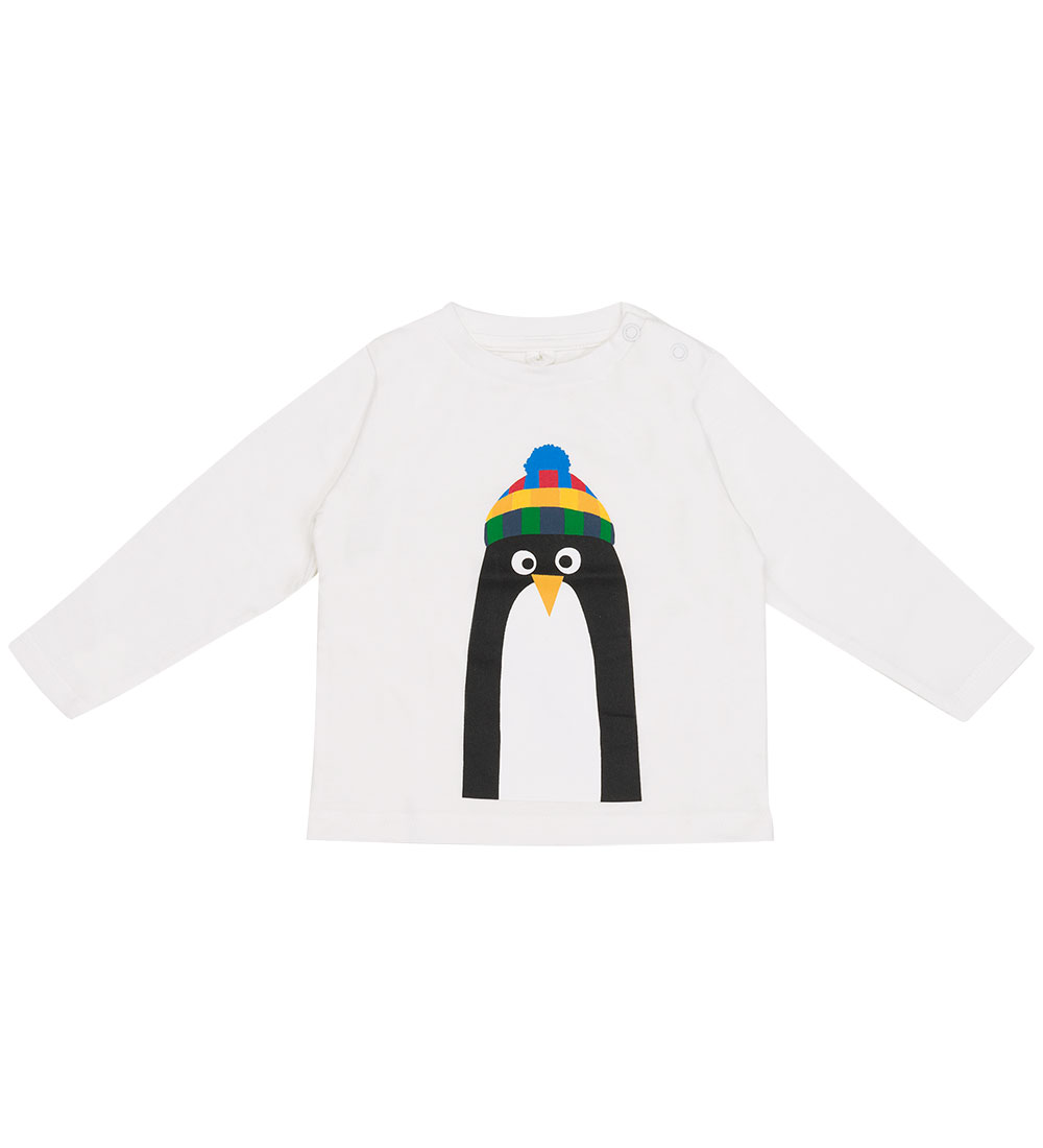 Stella McCartney Kids Blússa - Off White M. Mörgæs