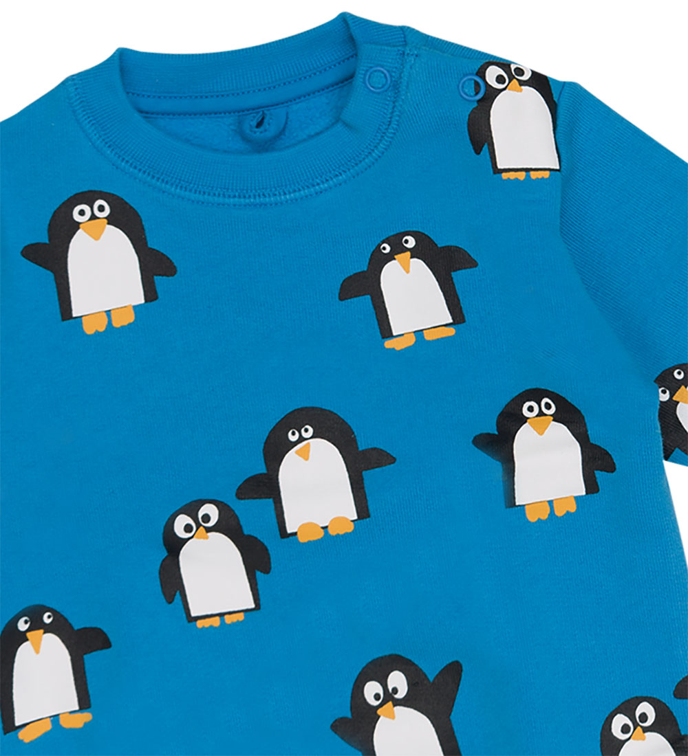 Stella McCartney Kids Sweatshirt - Blue w. Penguins