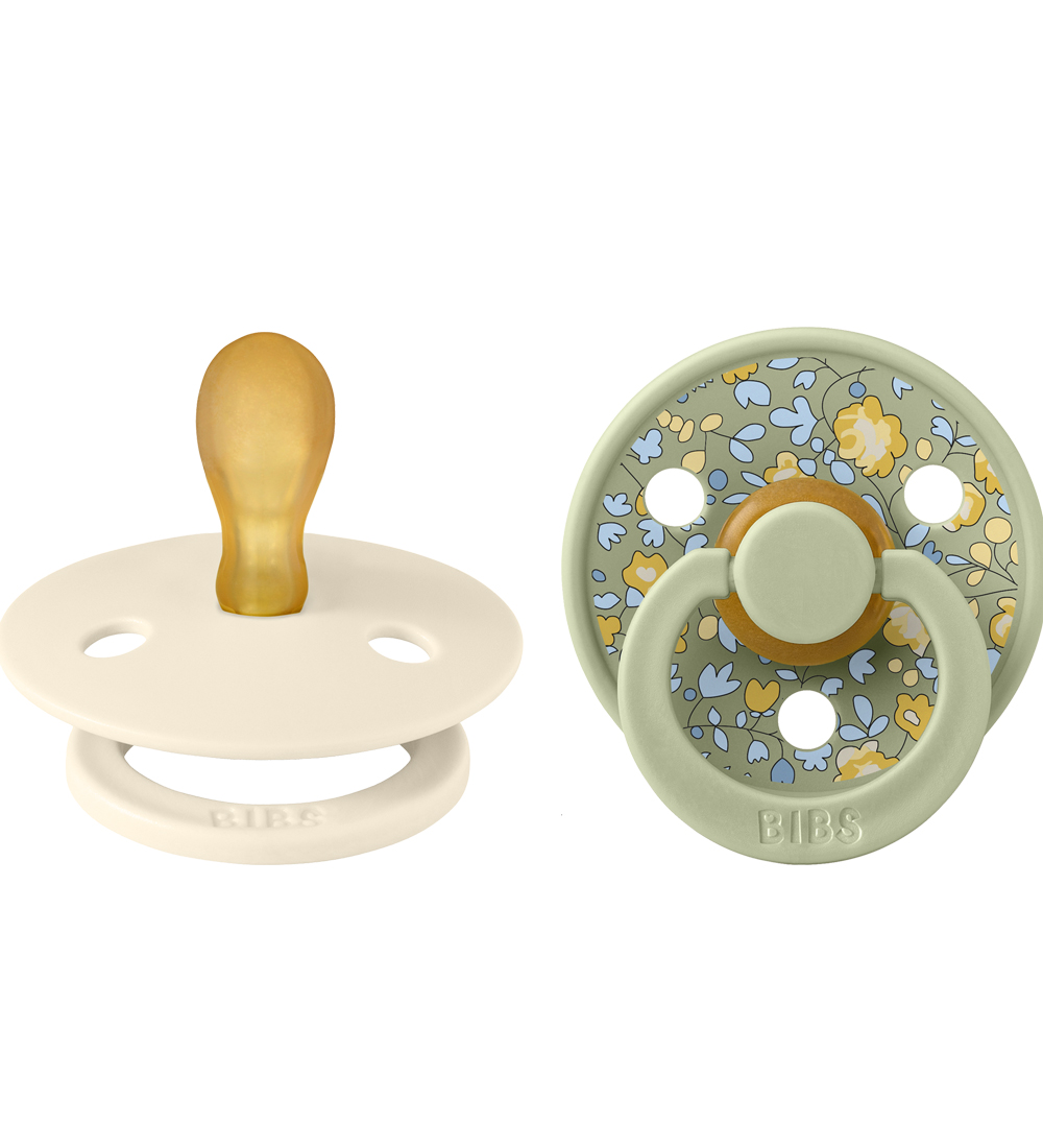 BIBS X Liberty Colour Pacifiers - 2-Pack - Size 1 - Symmetrical