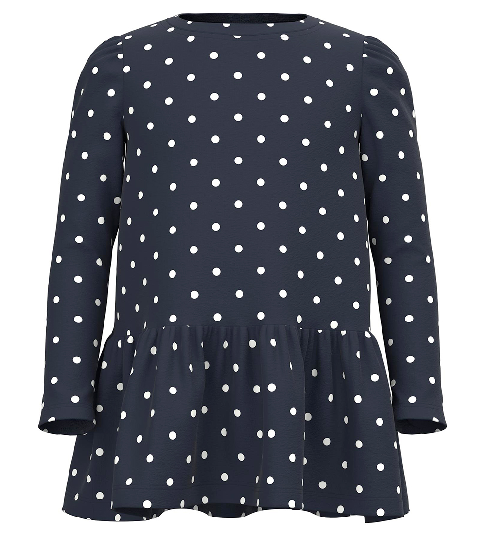Name It Tunic - NmfVilmina - Dark Sapphire w. Dots