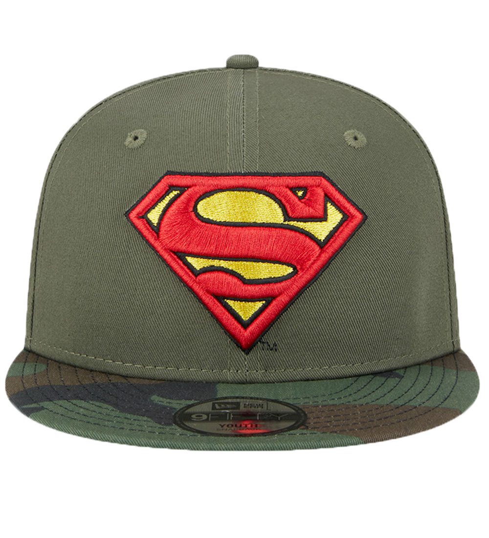New Era Cap - 9Fifty - Superman - Army Green