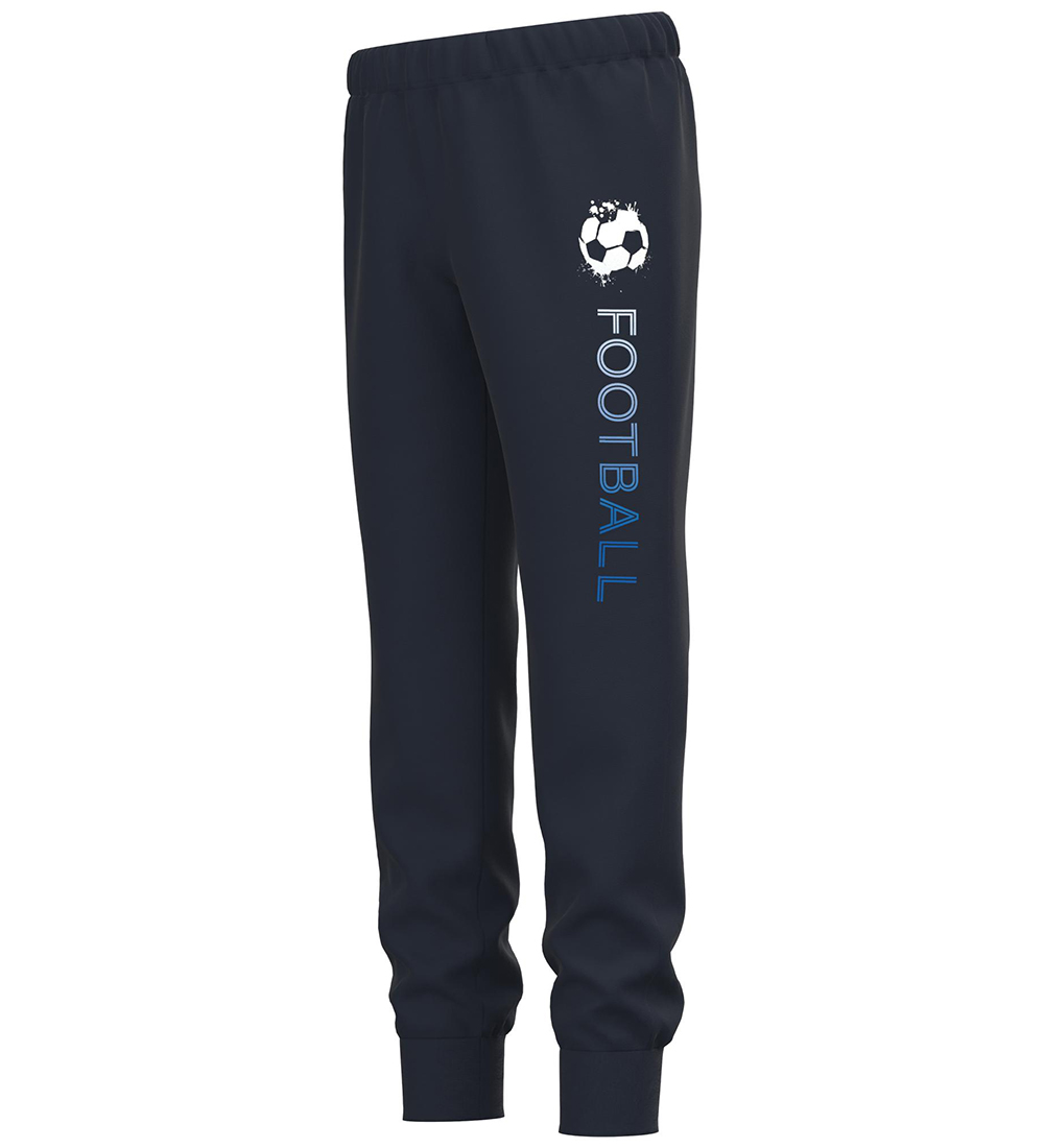 Name It Pyjama Set - Noos - NkmNightset Football - Dark Sapphire