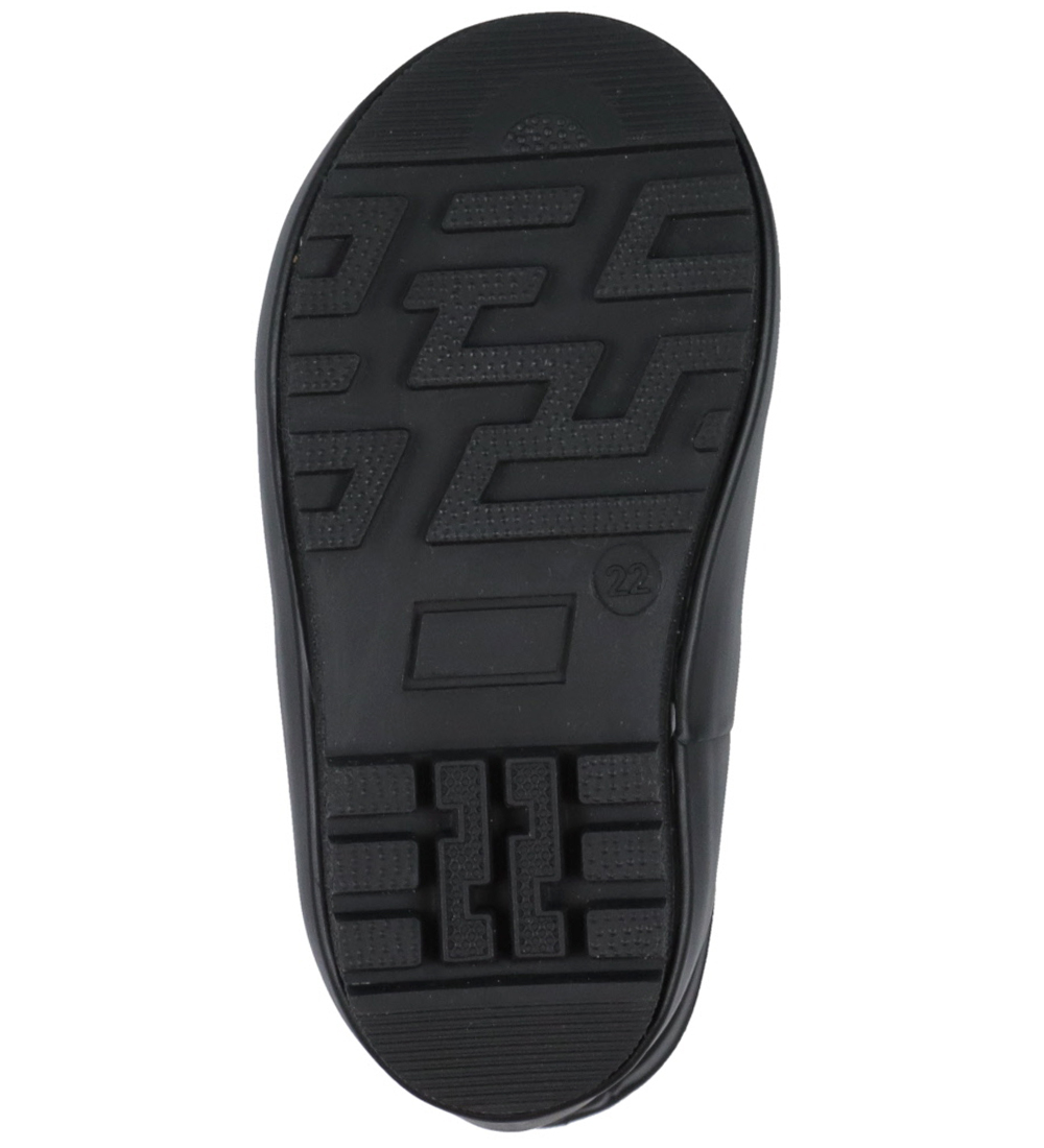 Bottes en Caoutchouc avec Doublure Wheat - Imprimé - Black Fleur