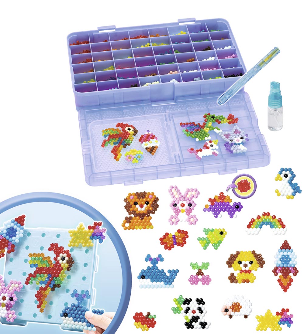 Aquabeads Bead Set - 1400+ pcs - Deluxe Creation Box