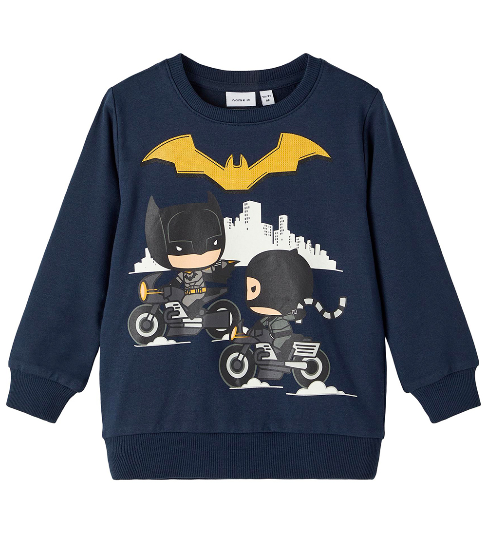 Name It Sweatshirt - NmmJaniel Batman - Dark Sapphire