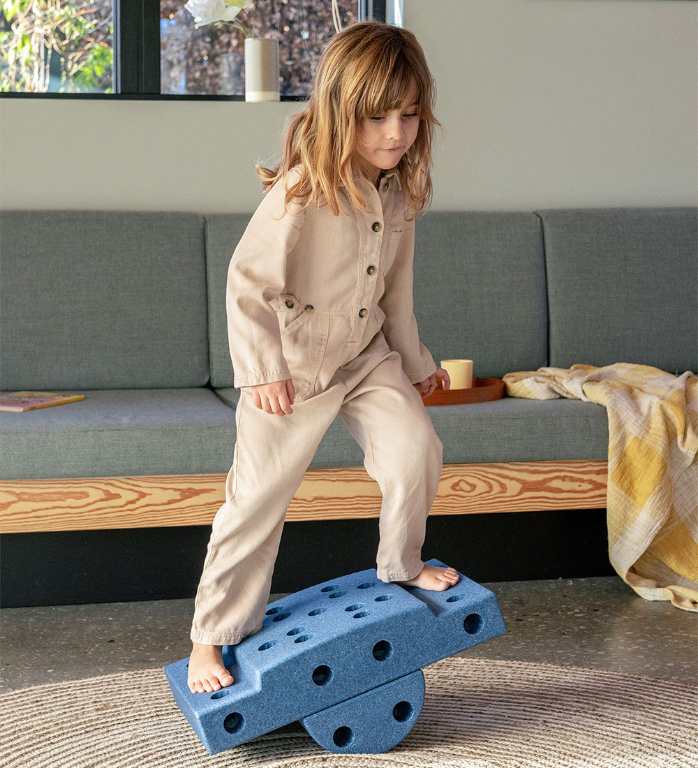 MODU Curiosity Set - 14 Parts - 50x30x20 cm - Deep Blue/Sky Blue