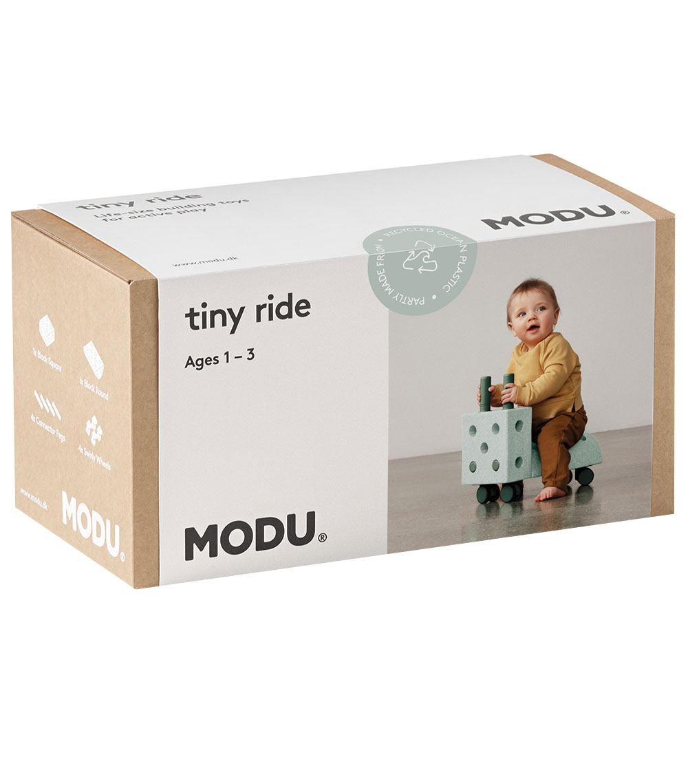MODU Baby Walker - Tiny Ride - 10 Parts - 40x20x36 cm - Ocean Mi
