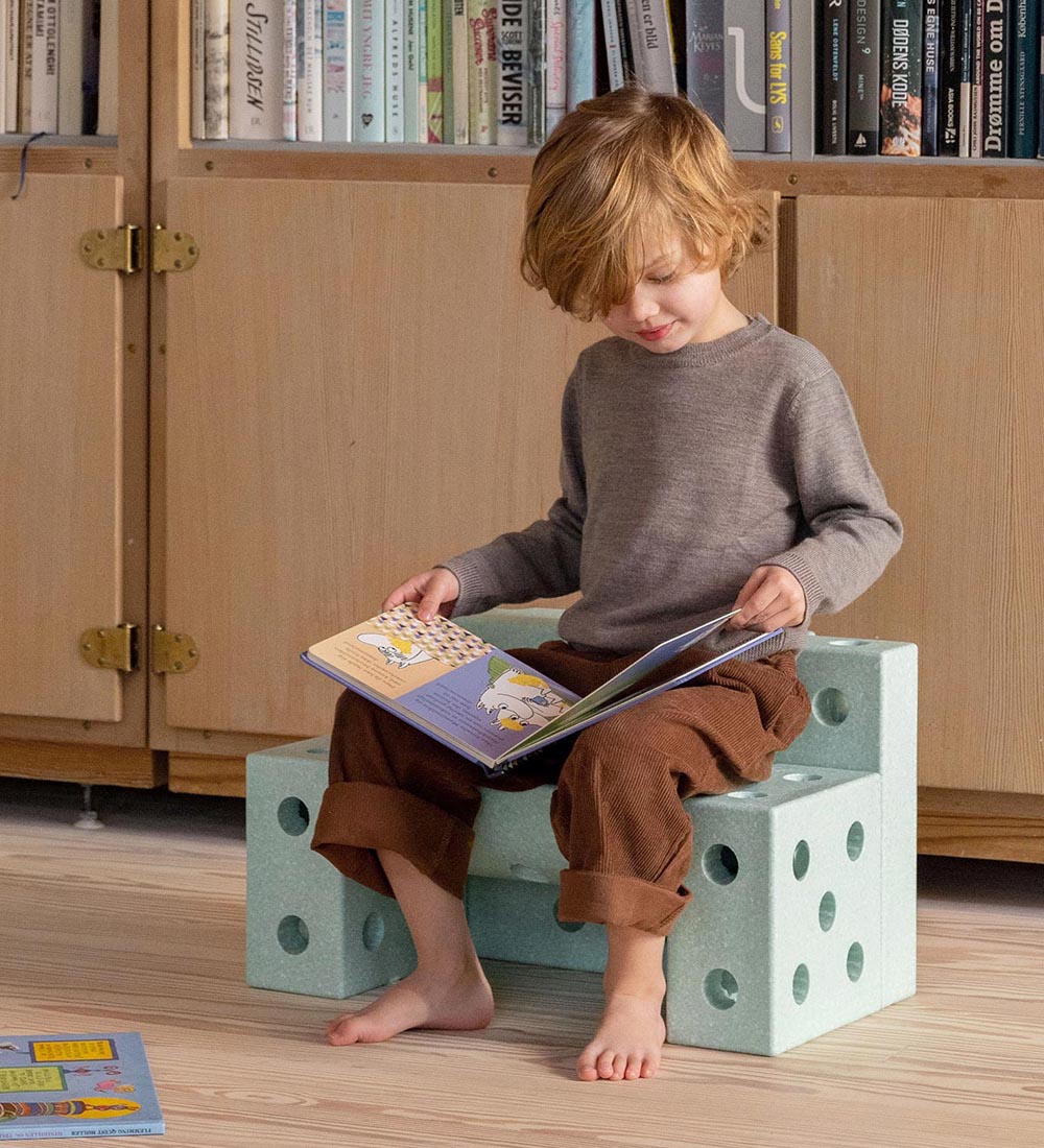 MODU Explorer Set - 20 Parts - 55x40x20 cm - Ocean Mint/Forest G