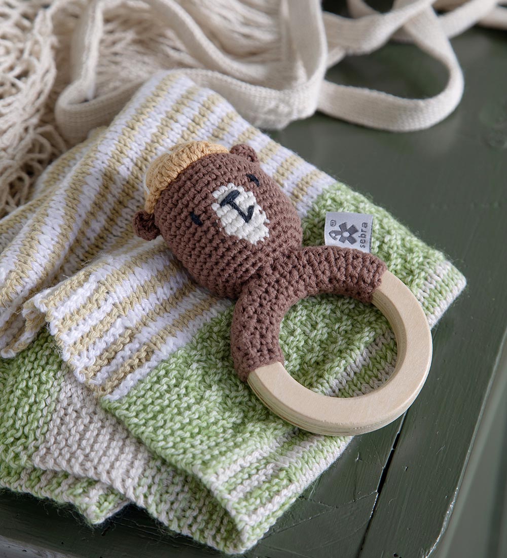 Sebra Rattle - Crochet - Bear