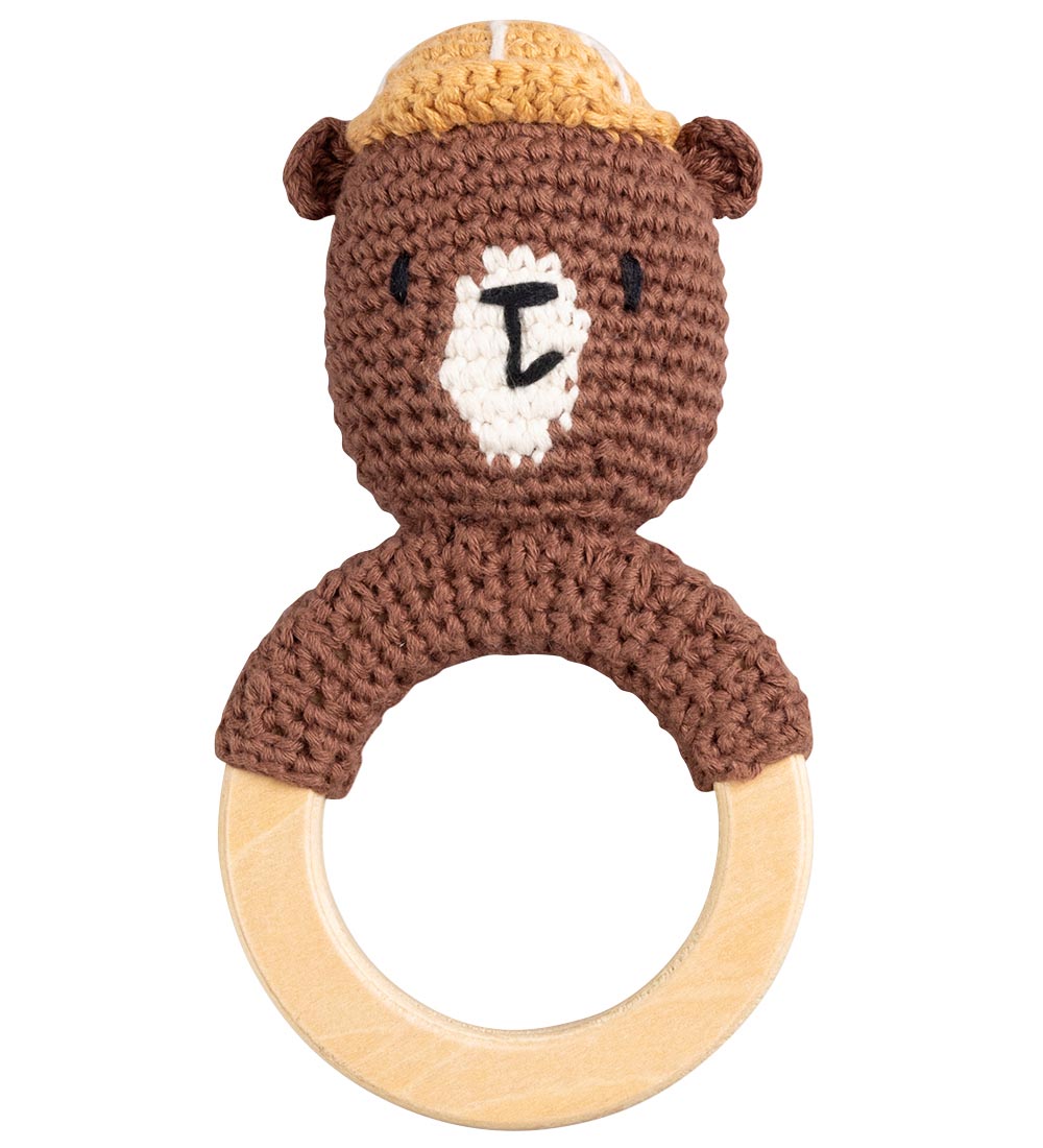 Sebra Rattle - Crochet - Bear