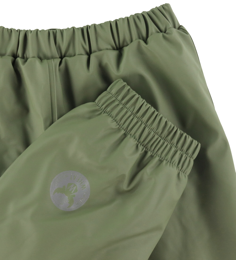 Wheat Rain Pants w. Thermo - PU - Um - Dried Bay