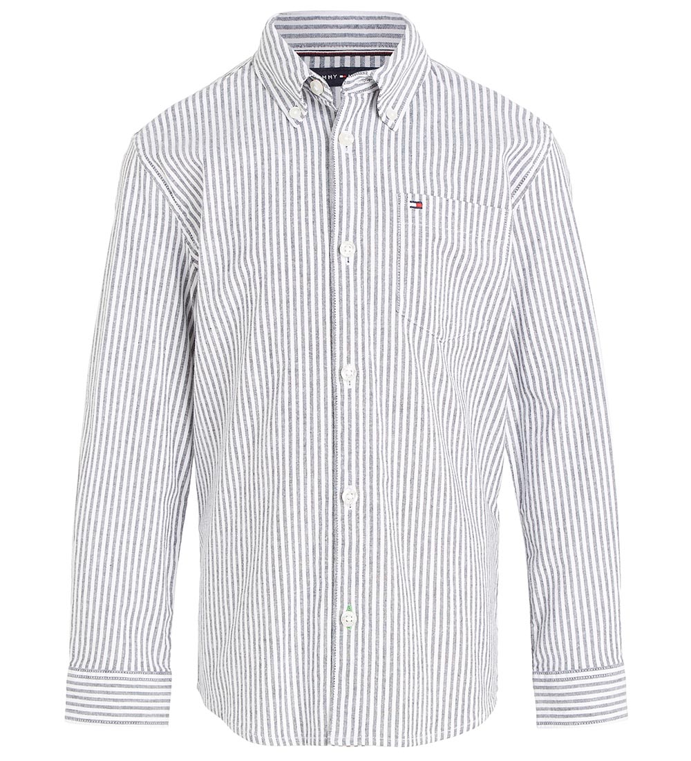 Tommy Hilfiger Shirt - Essential Ithaca - Desert Sky