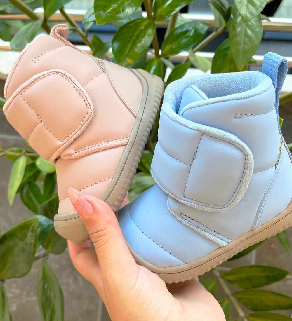 Woden Winter Boots - Theo Baby - Blue Skies