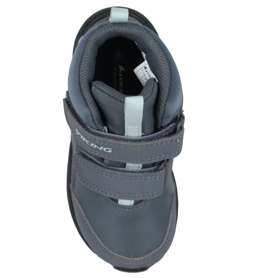 Viking Boots - Ash Mid F Gtx - Grey/Light Green