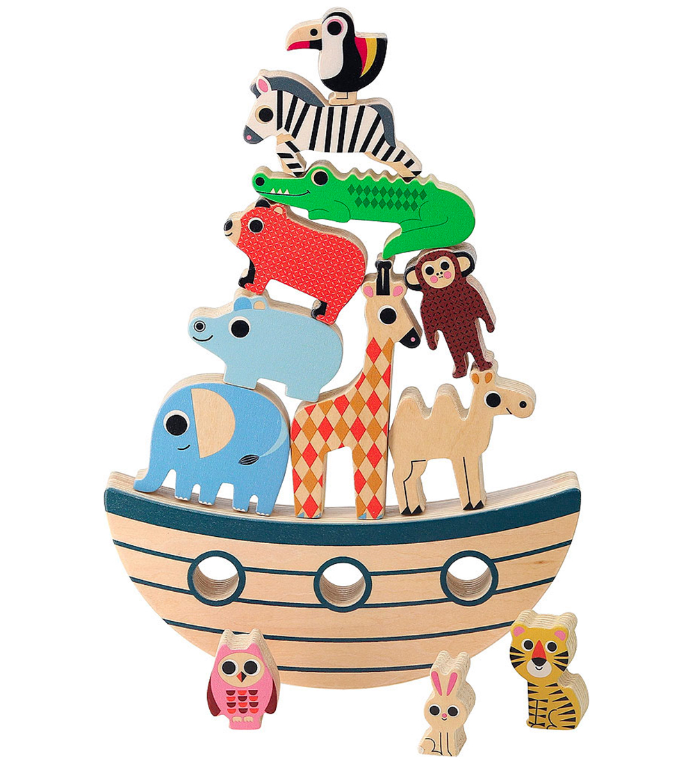 Vilac Stack animals - Wood - 12 Parts - Sheet